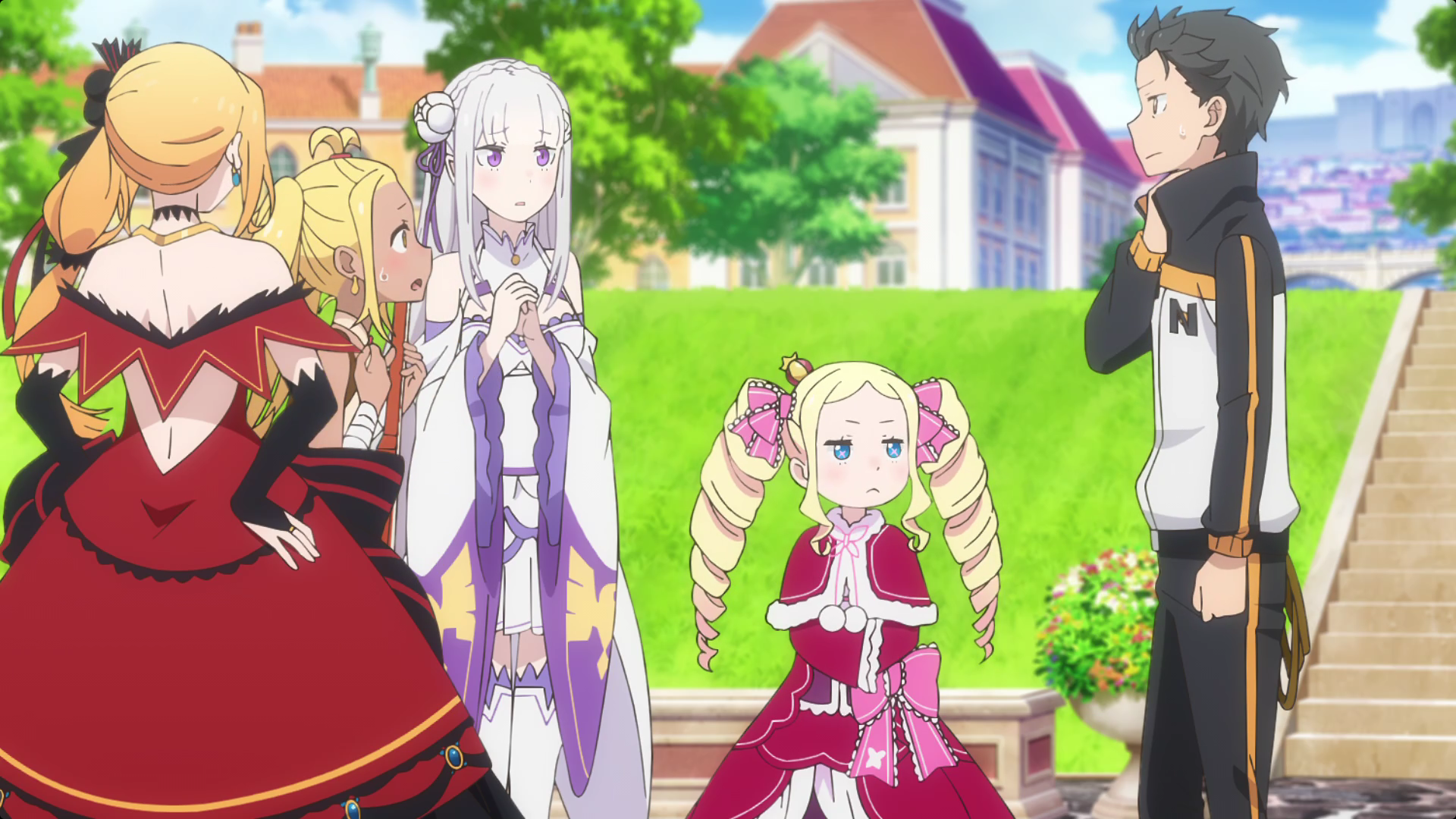Кадр из аниме «Re:Zero. Жизнь с нуля в альтернативном мире»
