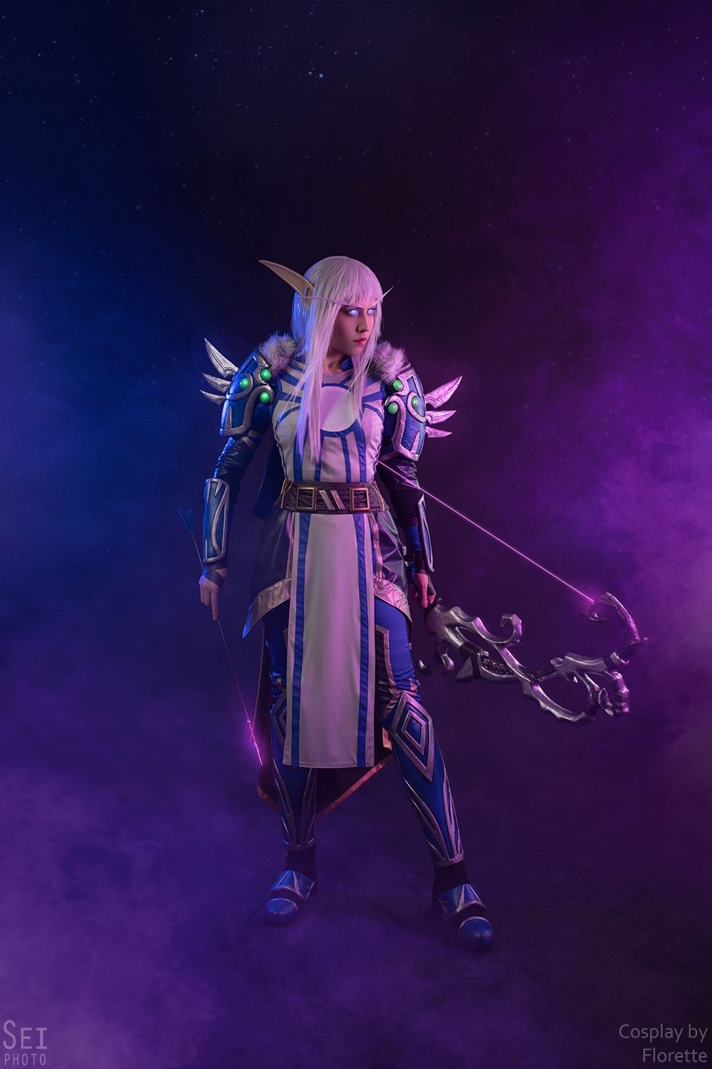 Косплей на Аллерию, Сильвану и Верису Ветрокрылых из World of Warcraft. Косплееры: Ирина Нурамон, Лана Ронина и Наталия Дарковская. Фотограф: Sei Shin. Источник: vk.com/seiphoto