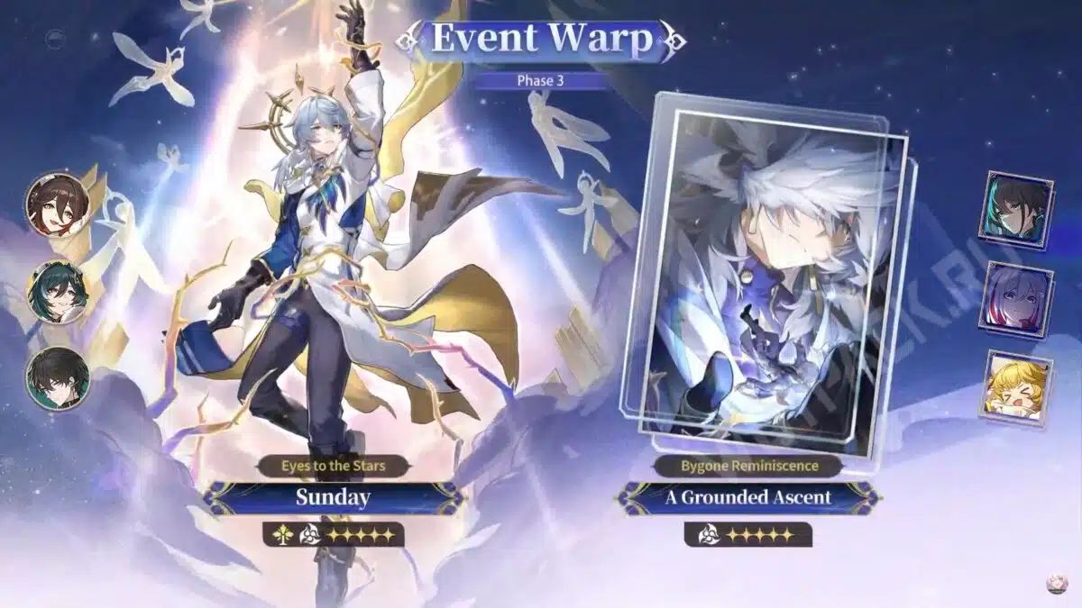 Баннер Воскресенья. Источник: Honkai Star Rail