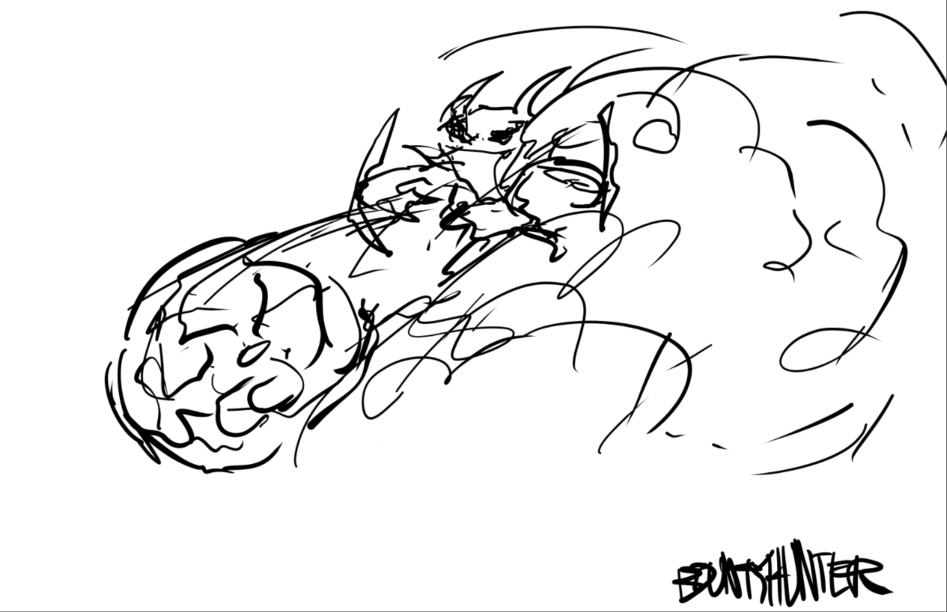 Рисунки героев Dota 2 за минуту. Автор: LiquidEV. Источник: imgur.com