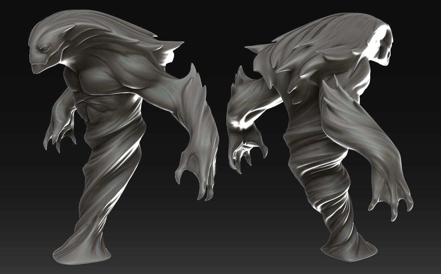 Скульпт в 3/4