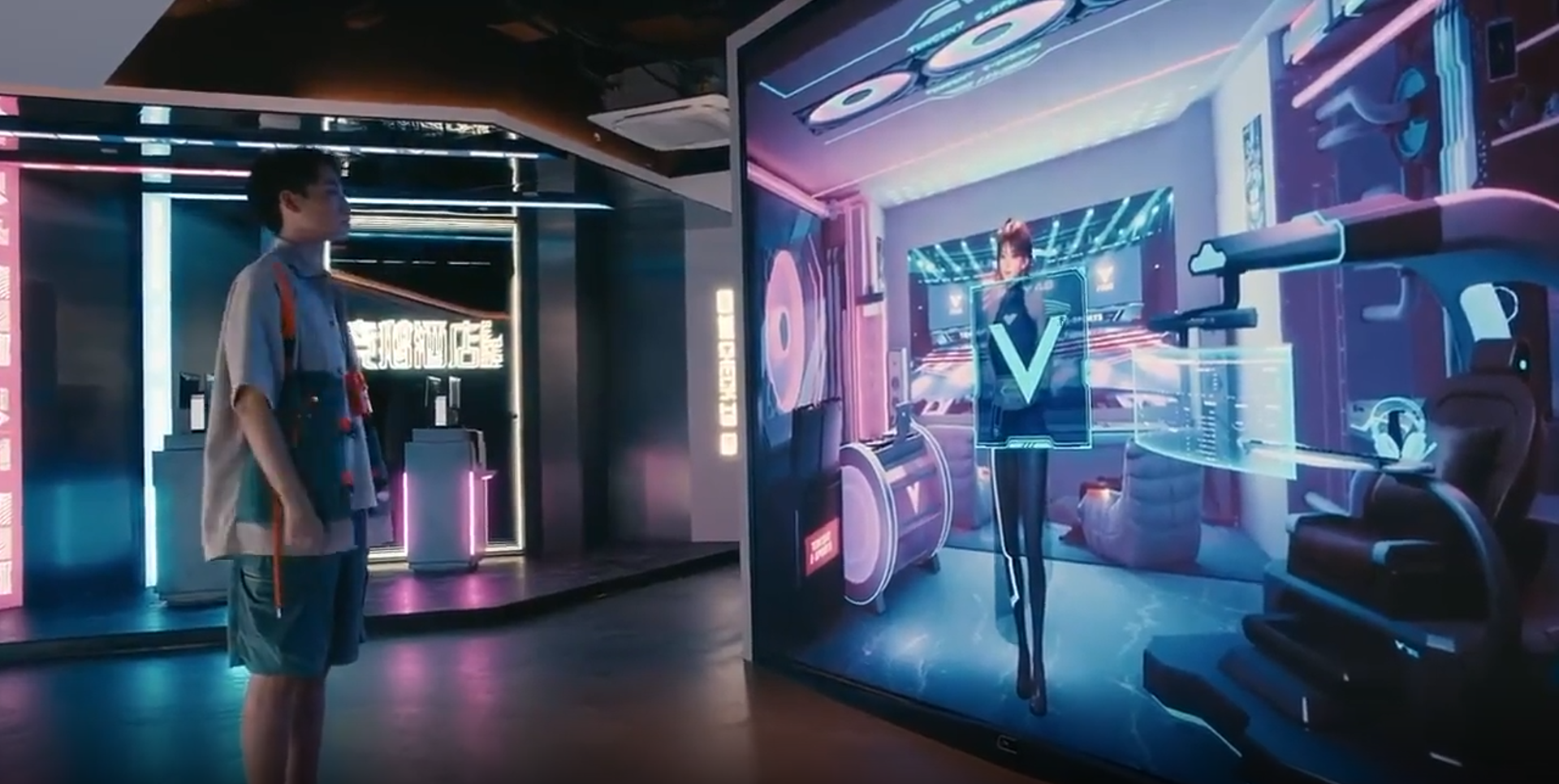 Скриншот из ролика об отеле | Источник: твиттер