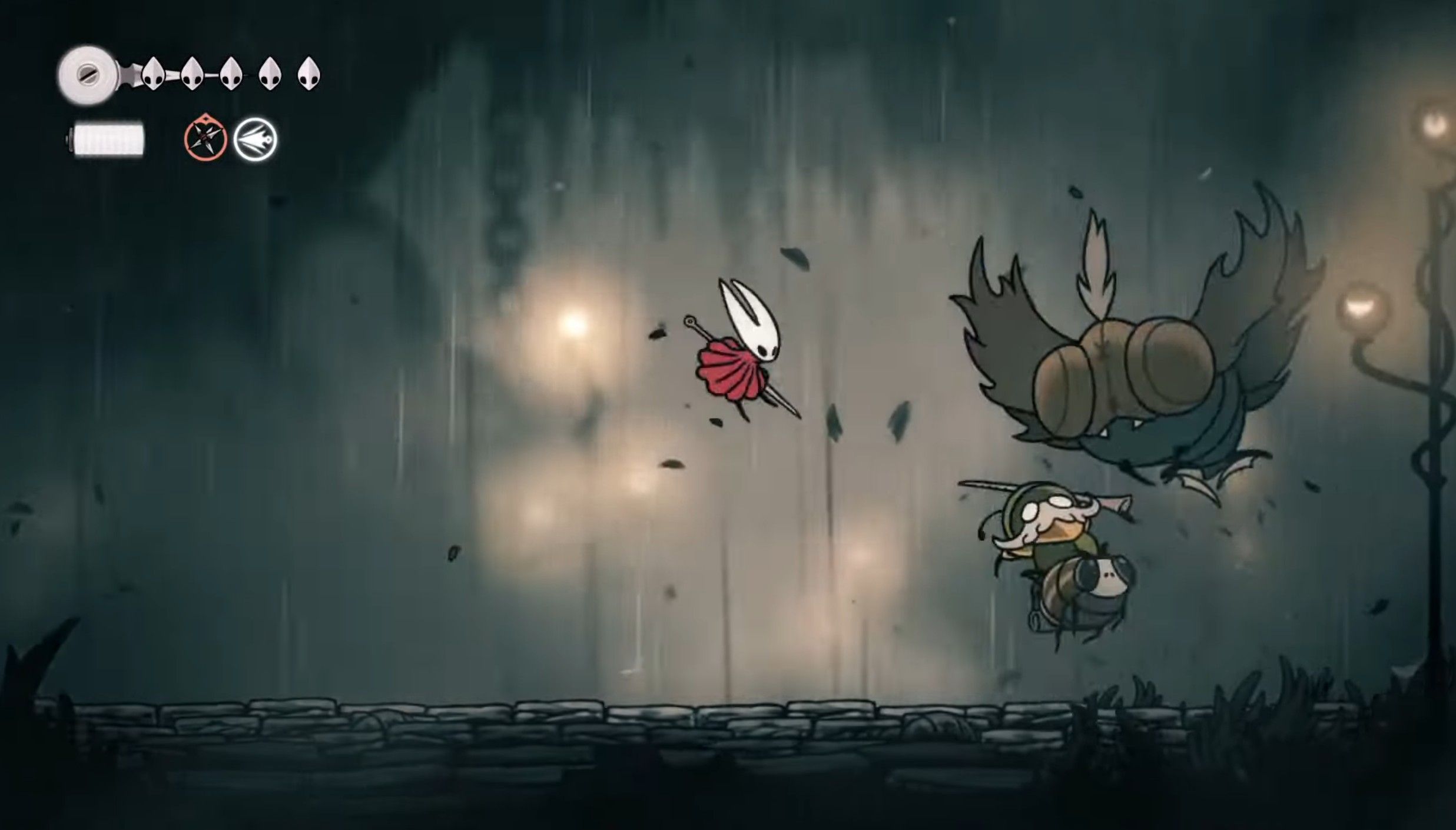 Скриншот из игры Hollow Knight: Silksong