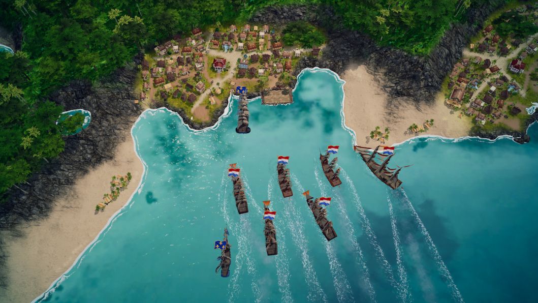 Скриншоты из Corsairs — Battle of the Caribbean. Источник: microids.com