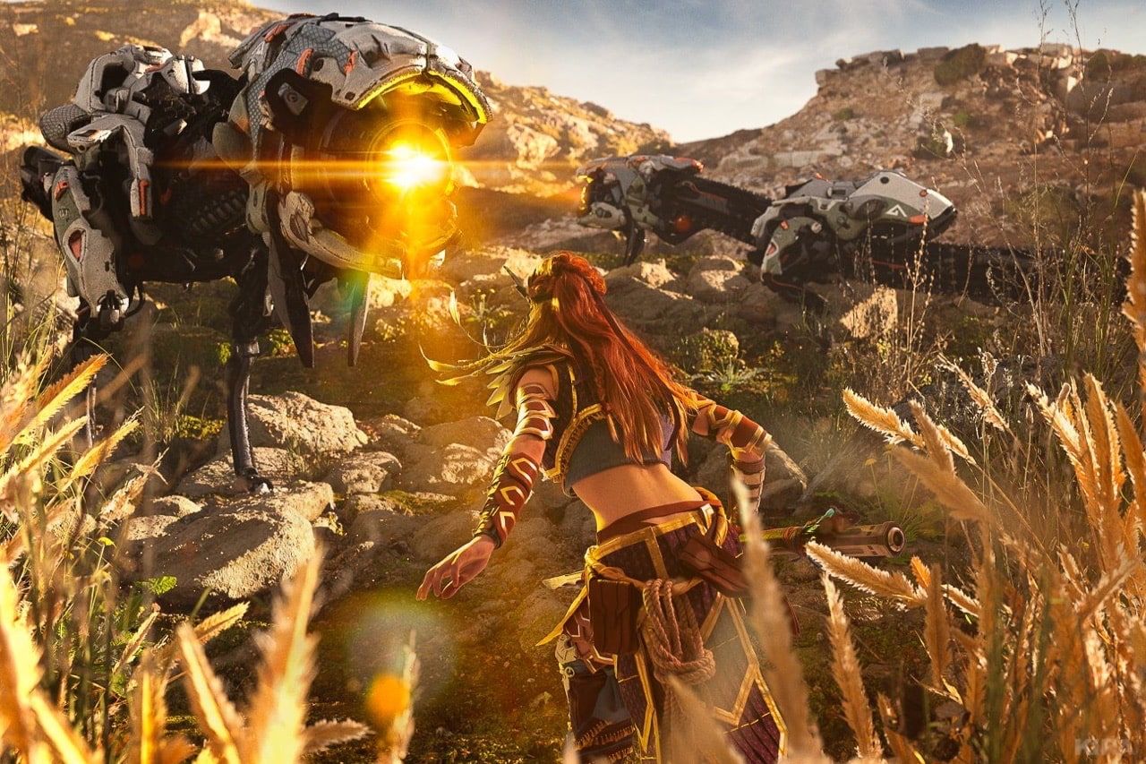 Косплей на Элой из Horizon Zero Dawn. Источник: https://vk.com/auroracosplay
