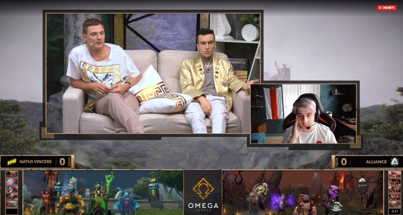 Fng в эфире русскоязычной трансляции OMEGA League