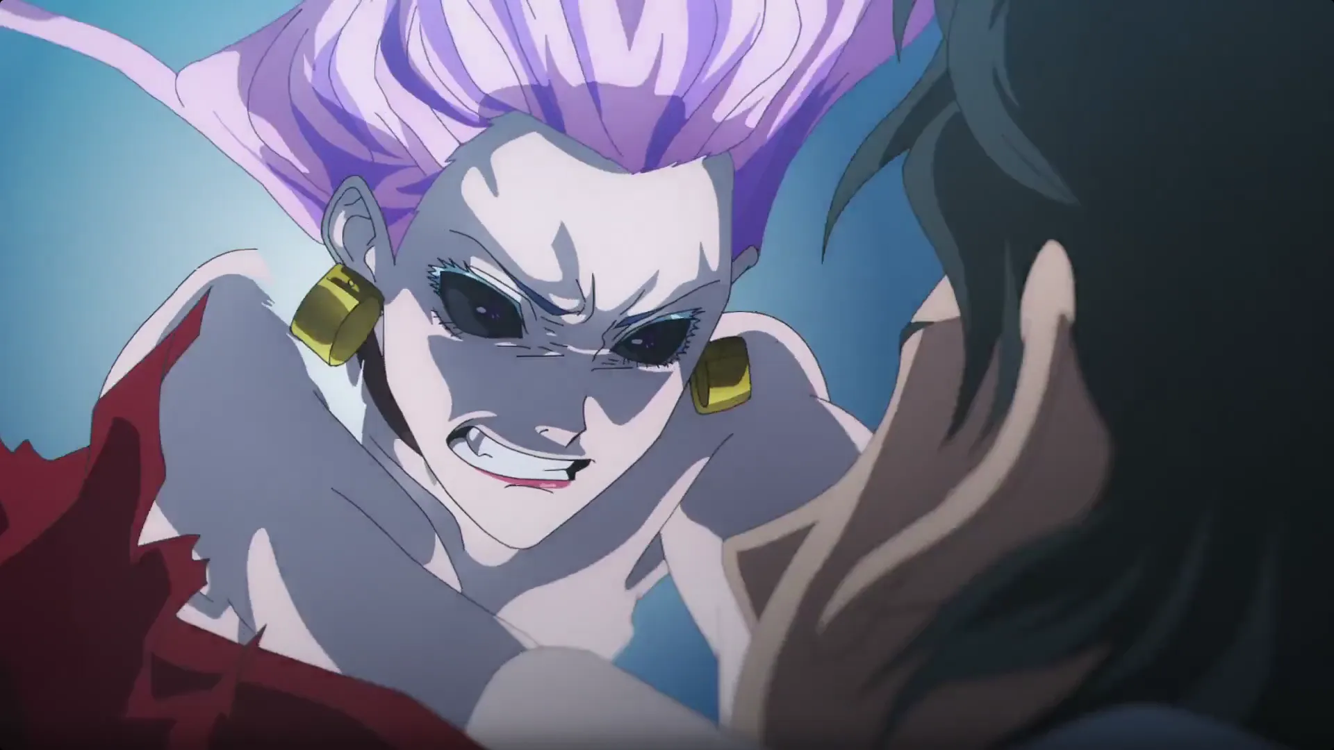 Кадр из аниме «Магическая битва: Смертельная миграция»