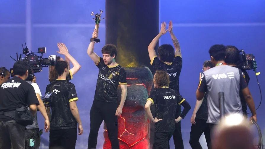 Gladiators после победы на The Lima Major 2023. Источник: 4D Esports