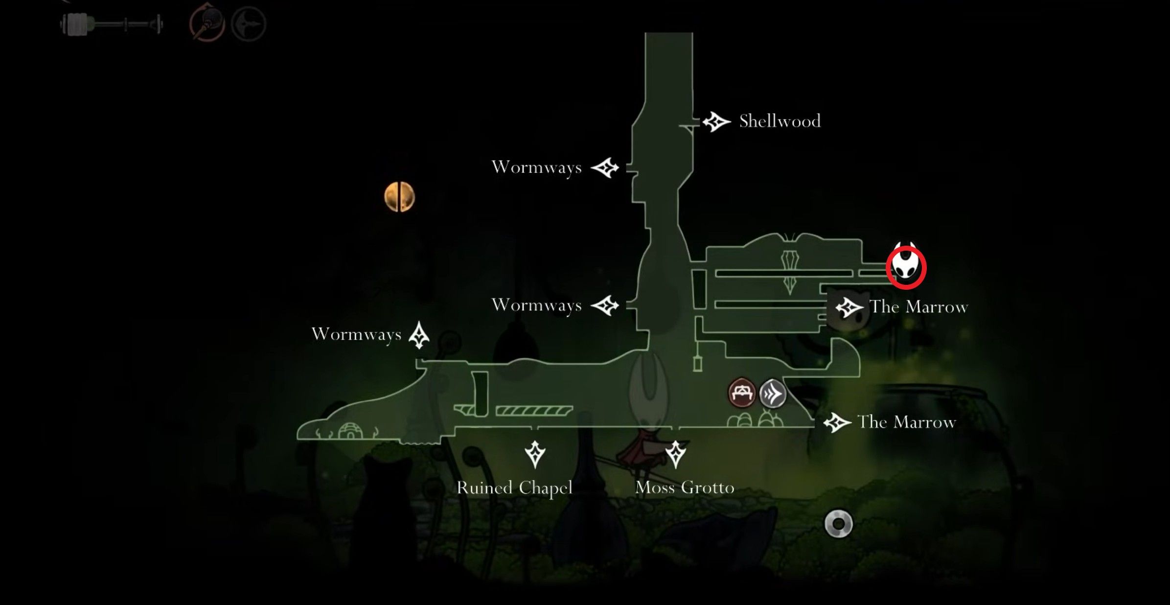 Скриншот из игры Hollow Knight: Silksong