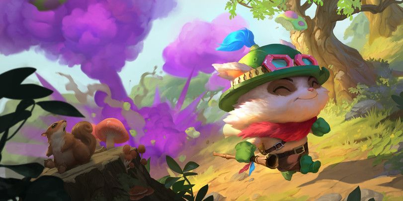 Teemo, один из украденных концептов для персонажа