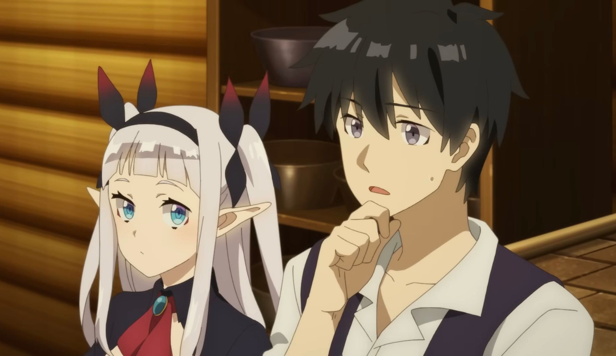 Кадр из аниме «Фермерская жизнь в ином мире»