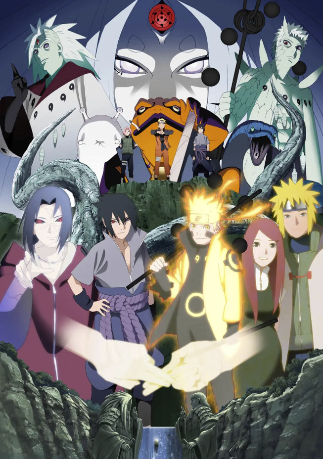 Постер аниме «Наруто»