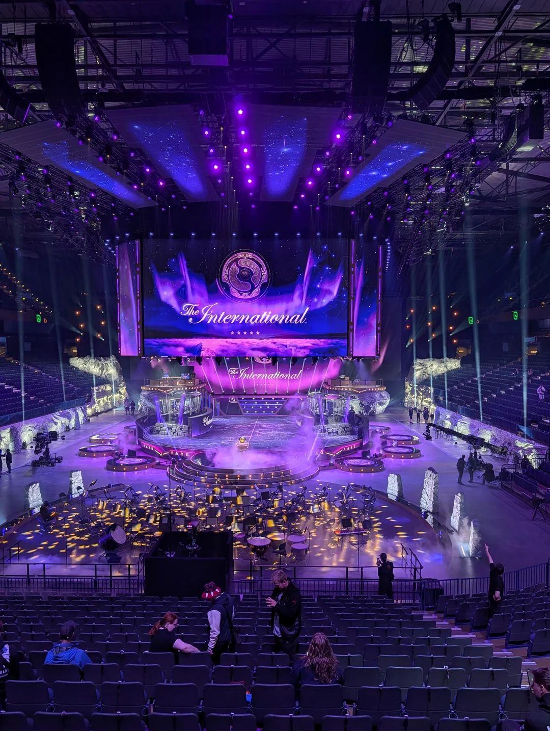 Сцена The International 2025 | Источник: reddit