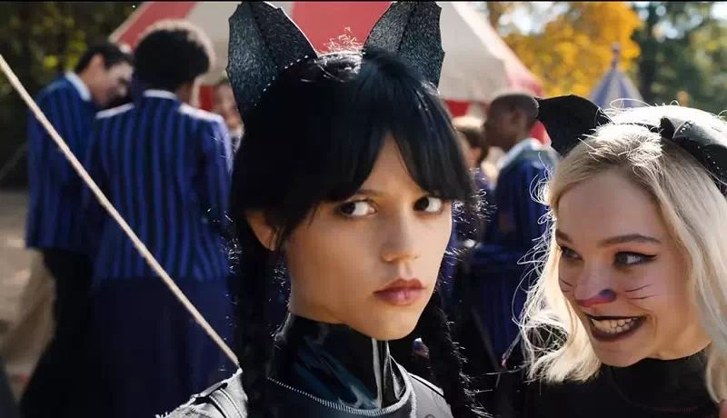 Кадр из сериала «Уэнсдэй»