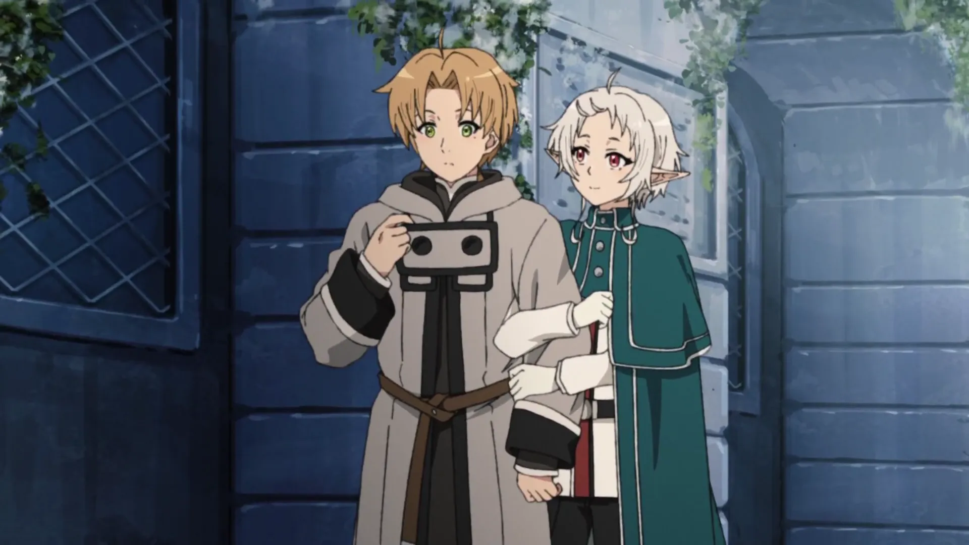 Кадр из аниме «Реинкарнация безработного: История о приключениях в другом мире»