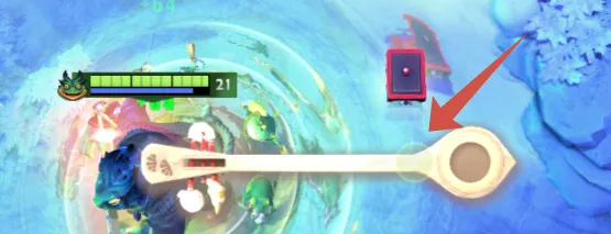 Видите, где находится очертание круга? Он даже не касается отсека, но нажатие уже на этом моменте засчитается как верно сыгранная нота. Источник: Dota 2