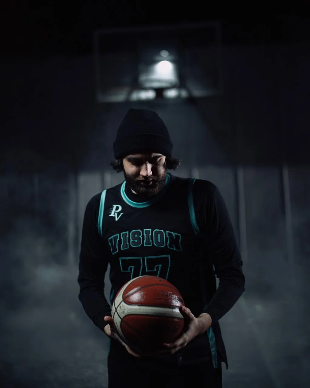 Jame в баскетбольной форме PARIVISION | Источник: канал PARIVISION в Telegram