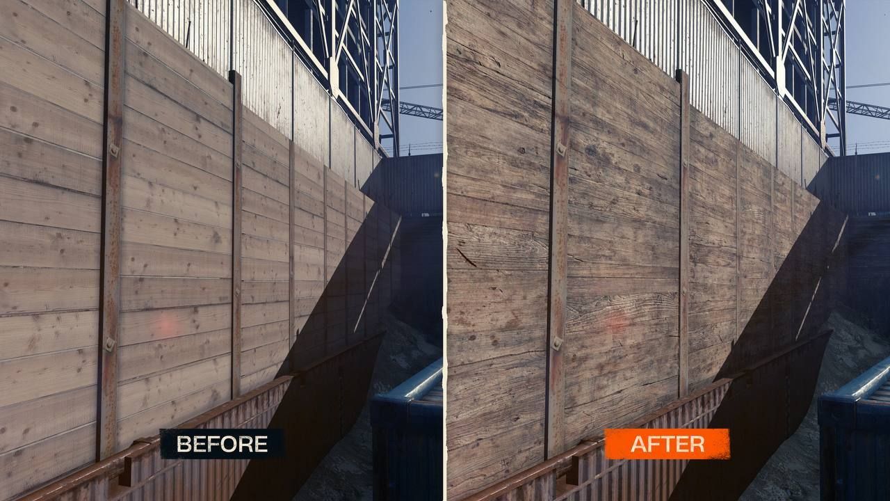 Сравнение графики в Dying Light. Источник: pilgrimoutpost.techlandgg.com