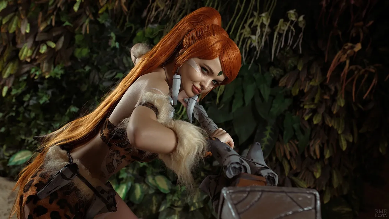 Косплей на Нидали из League of Legends. Косплеер: Angel624. Фотограф: RmeGusta. Источник: vk.com/ritaphotography