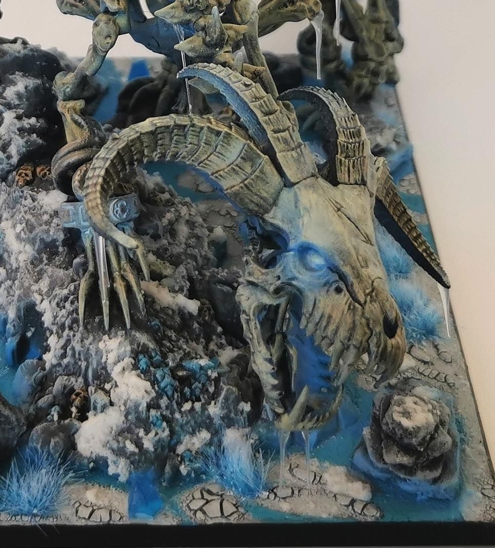 Работа Fizzlethetwizzle — покраска фигурки по Warhammer