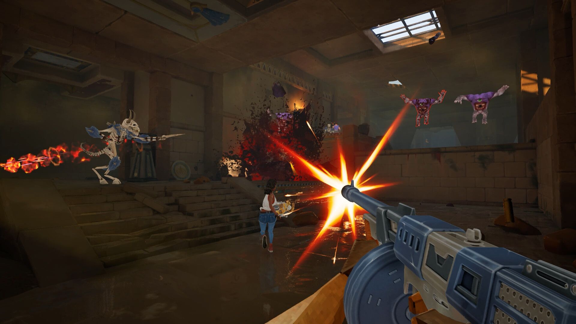 Скриншот из Serious Sam: Shatterverse. Источник: Steam