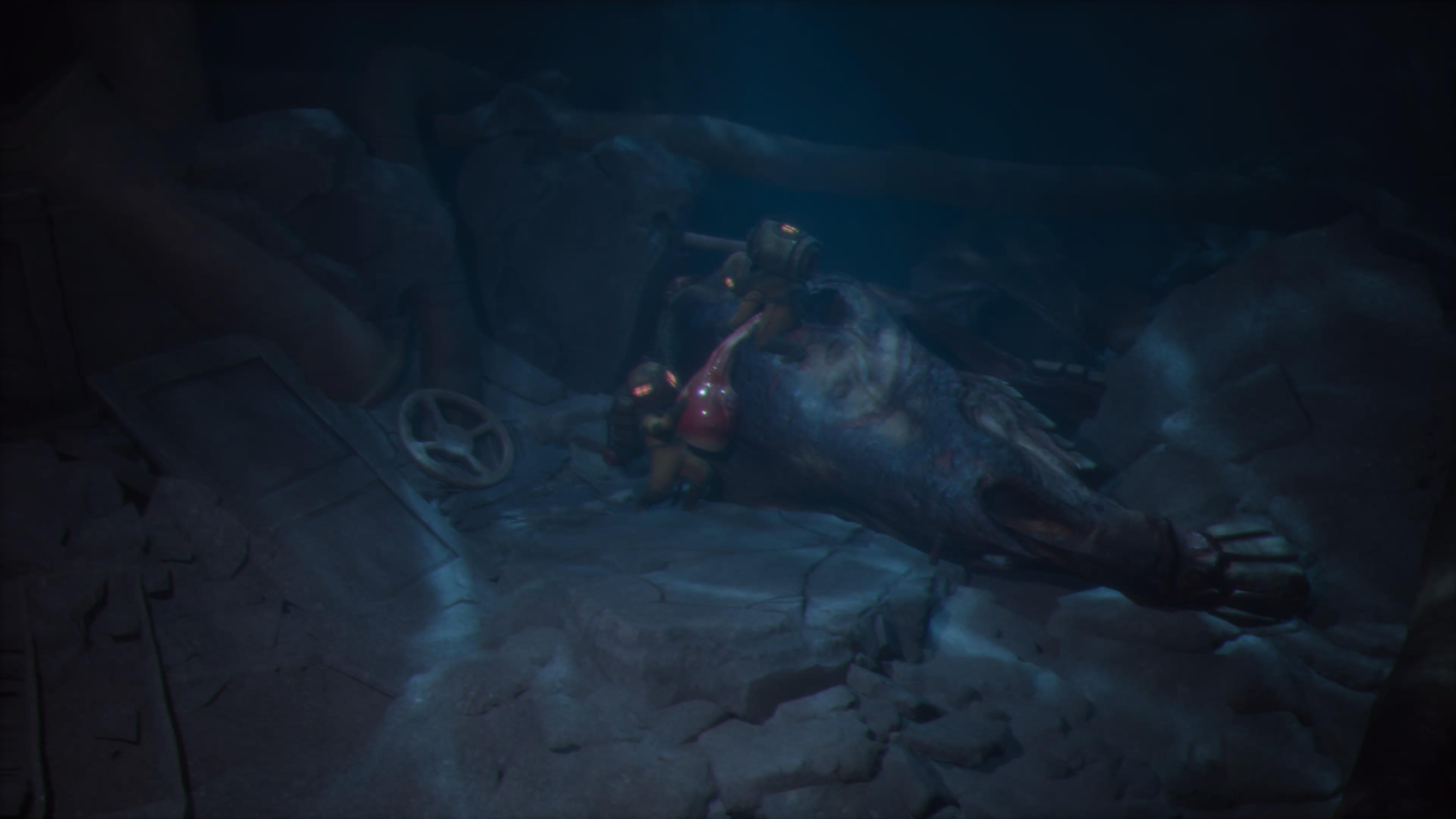 Сцены попадаются весьма мерзкие. Скриншот из REANIMAL