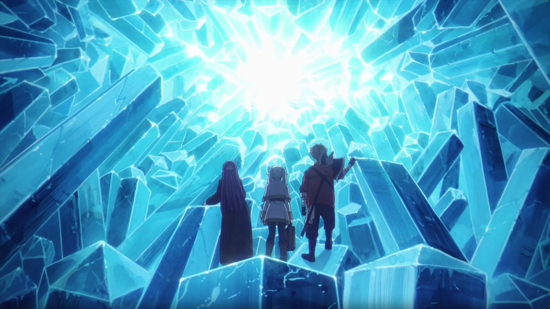 Кадр из второго сезона аниме «Провожающая в последний путь Фрирен»