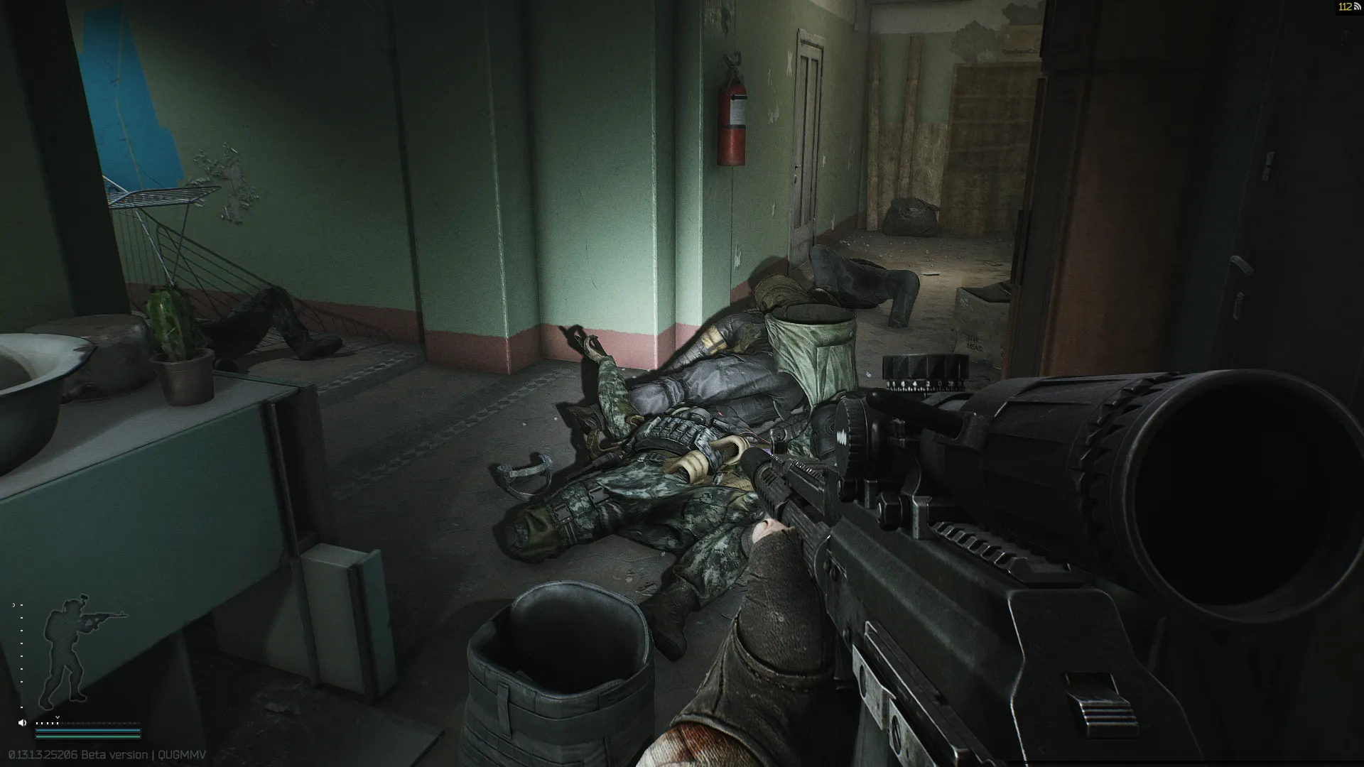 Даже если воевали «стенка на стенку». Скриншот из Escape from Tarkov