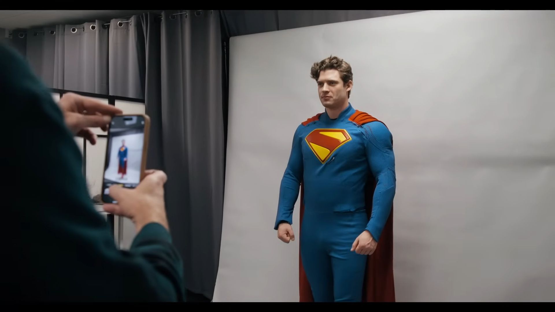 Бэкстейдж «Супермена». Источник: YouTube