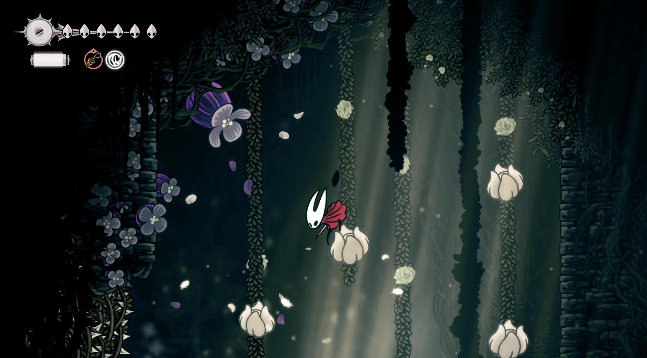 Скриншот из игры Hollow Knight: Silksong