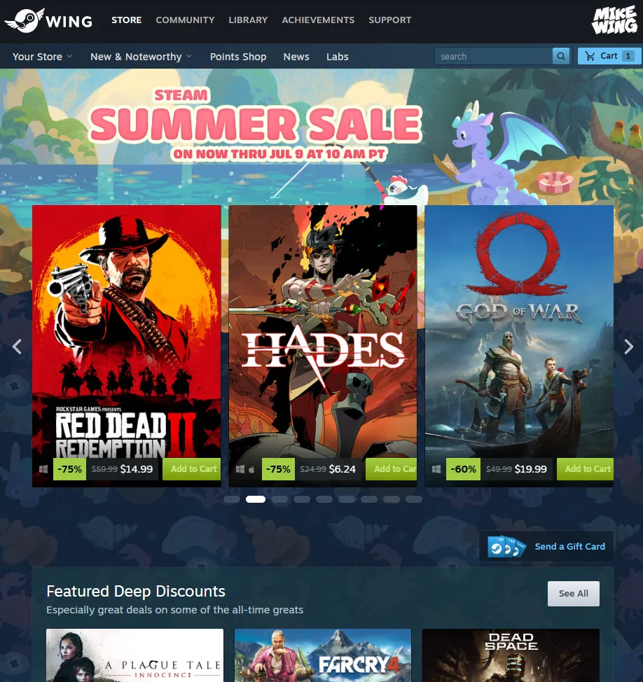 Источник: Steam Sale Simulator