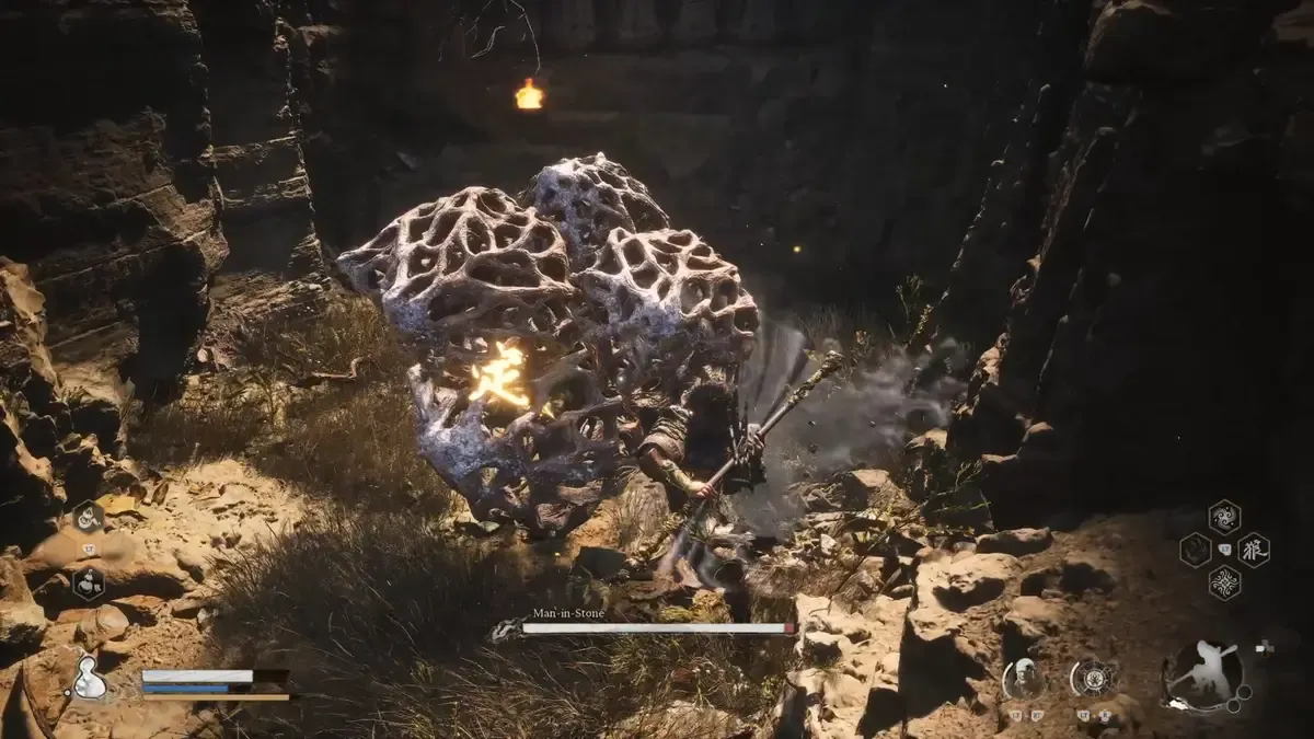 Скриншот из Black Myth: Wukong