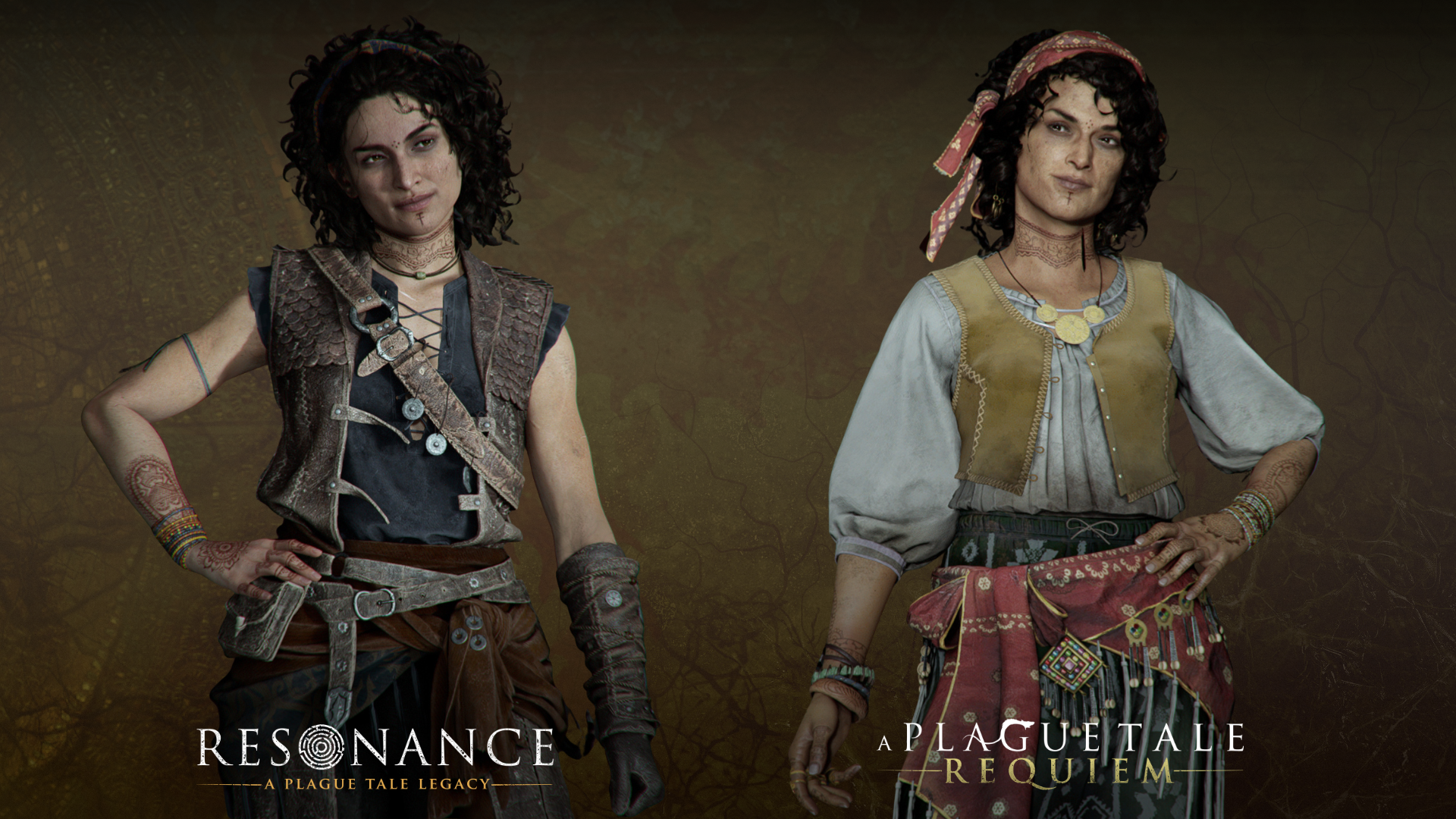 Сравнение героини из Resonance: A Plague Tale Legacy и A Plague Tale: Requiem. Источник: блог разработчиков
