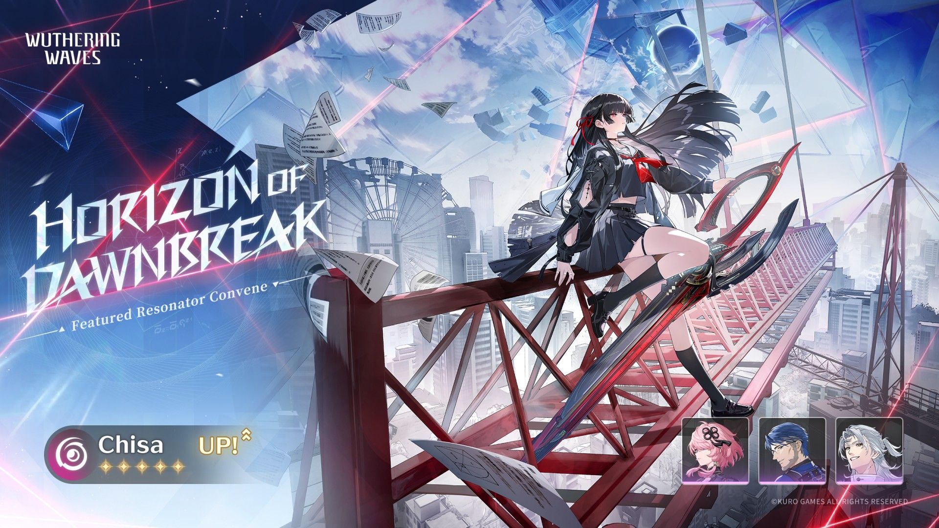 Баннер Чисы. Источник: Wuthering Waves