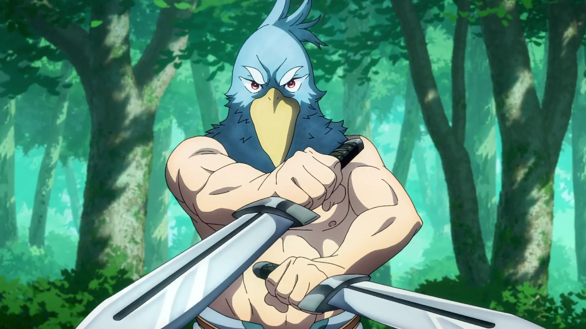 Кадр из аниме «Рубеж Шангри-Ла: Любитель игрошлака бросает вызов топ-игре»