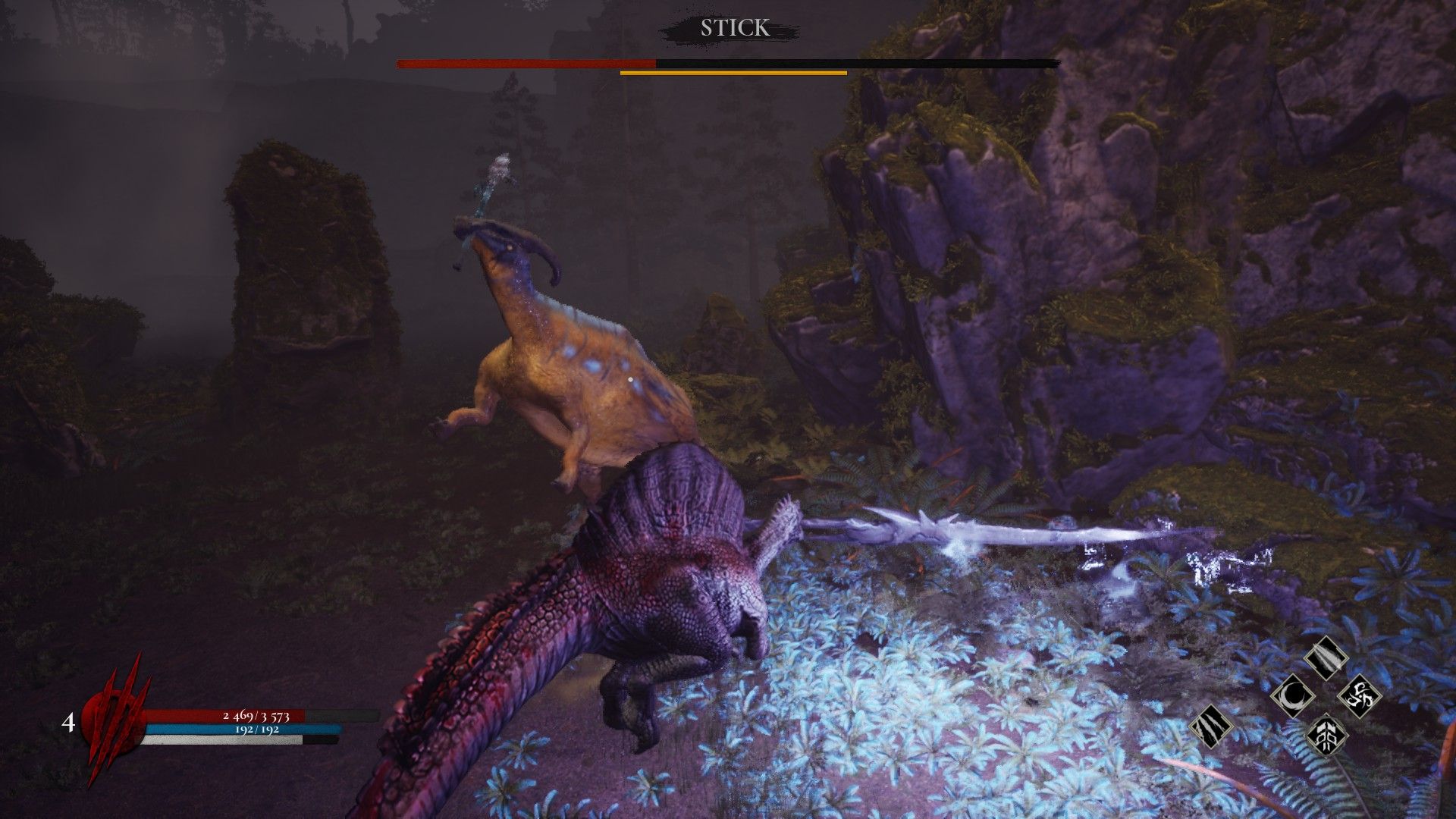 Скриншот из Dinoblade