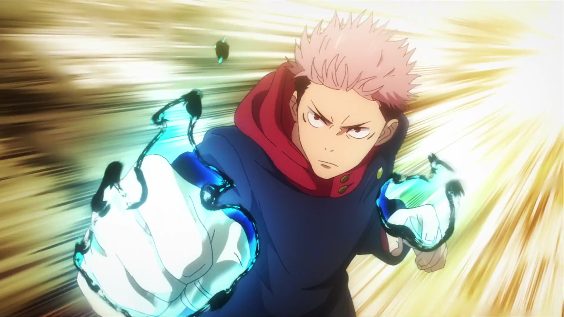 Кадр из аниме «Магическая битва»