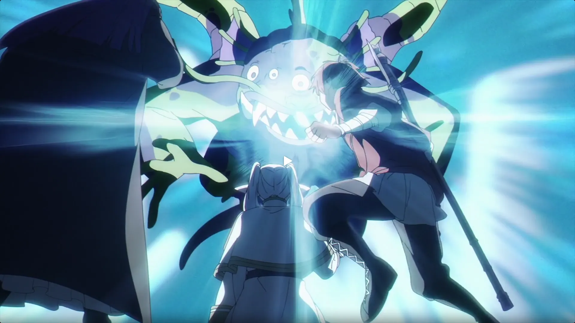 Кадр из второго сезона аниме «Провожающая в последний путь Фрирен»