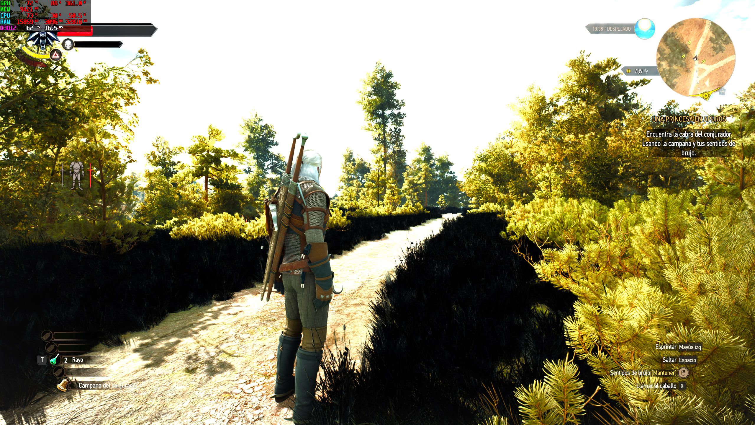 Скриншот из The Witcher 3: Wild Hunt — Remastered. Источник: Reddit