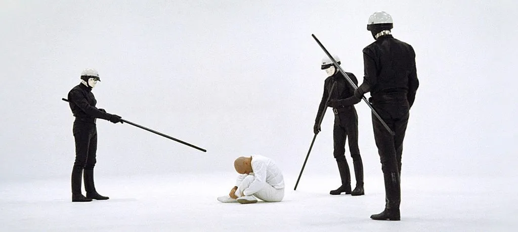 Кадр из фильма «Галактика THX-1138»