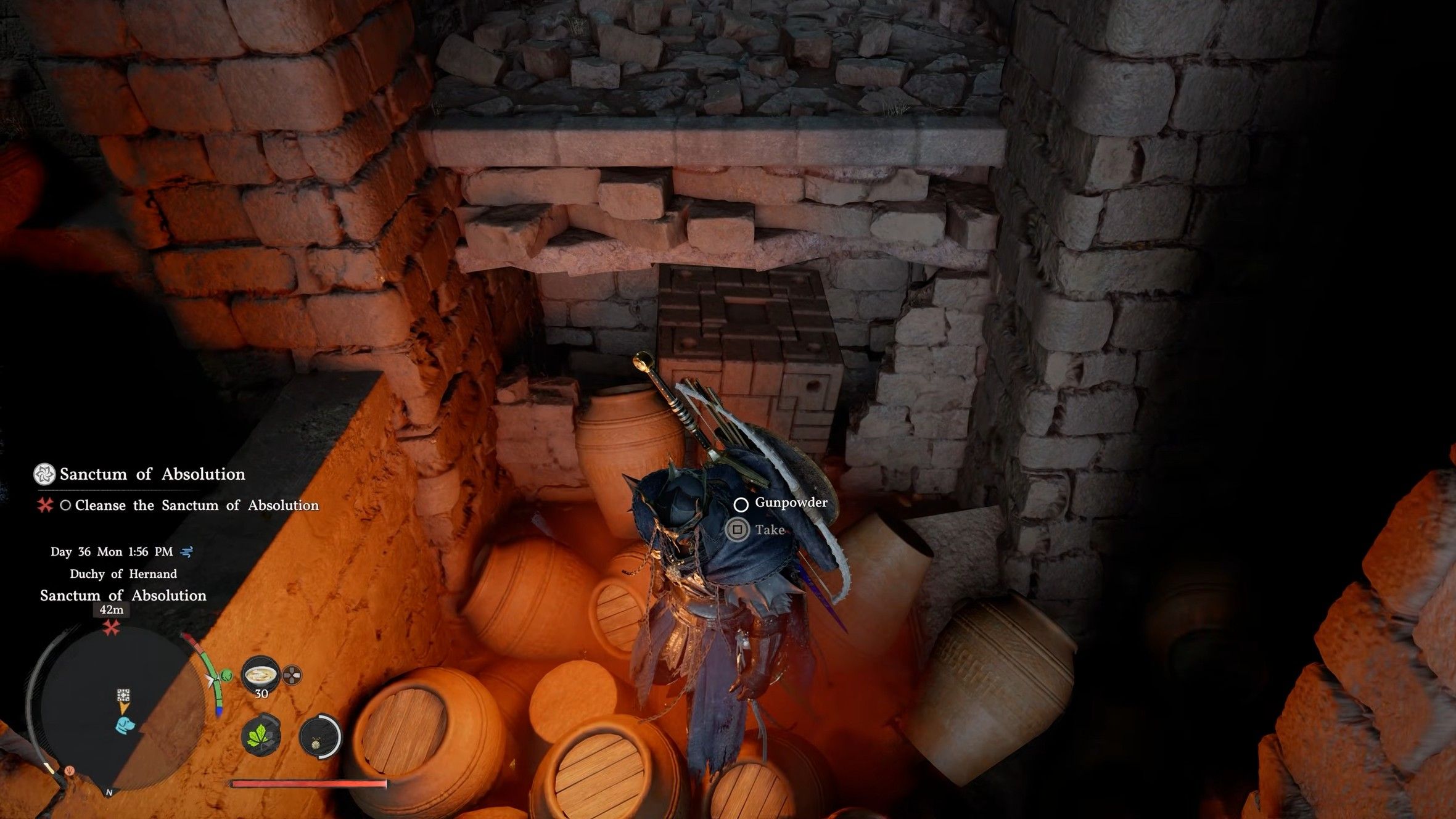 Скриншот из игры Crimson Desert