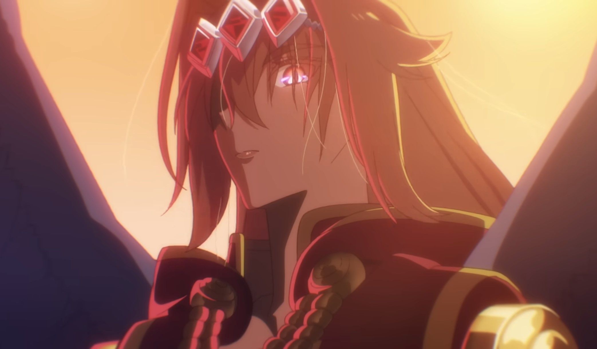 Кадр из аниме «Шальной последний босс явился!»