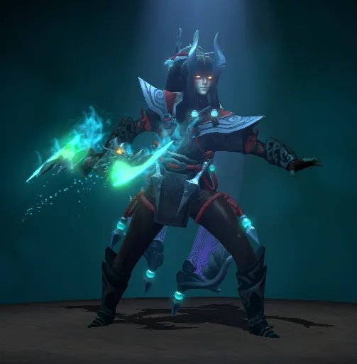 Второй стиль Song of the Shadow Dragon. Источник: Dota 2