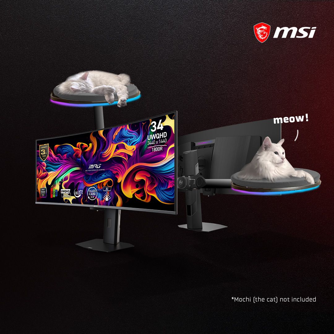MEG Cat Holder X87. Источник: пост MSI в Х.