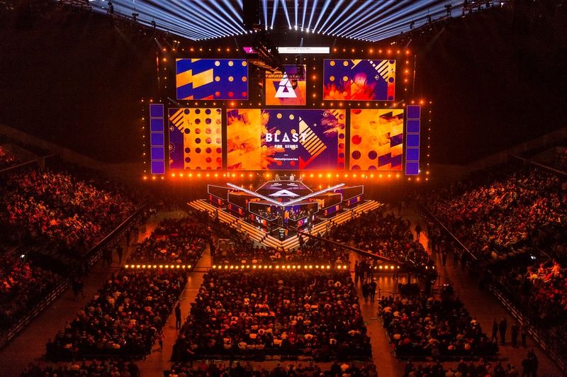 Первый турнир серии BLAST Pro Series в Копенгагене. Конец 2017 года.
