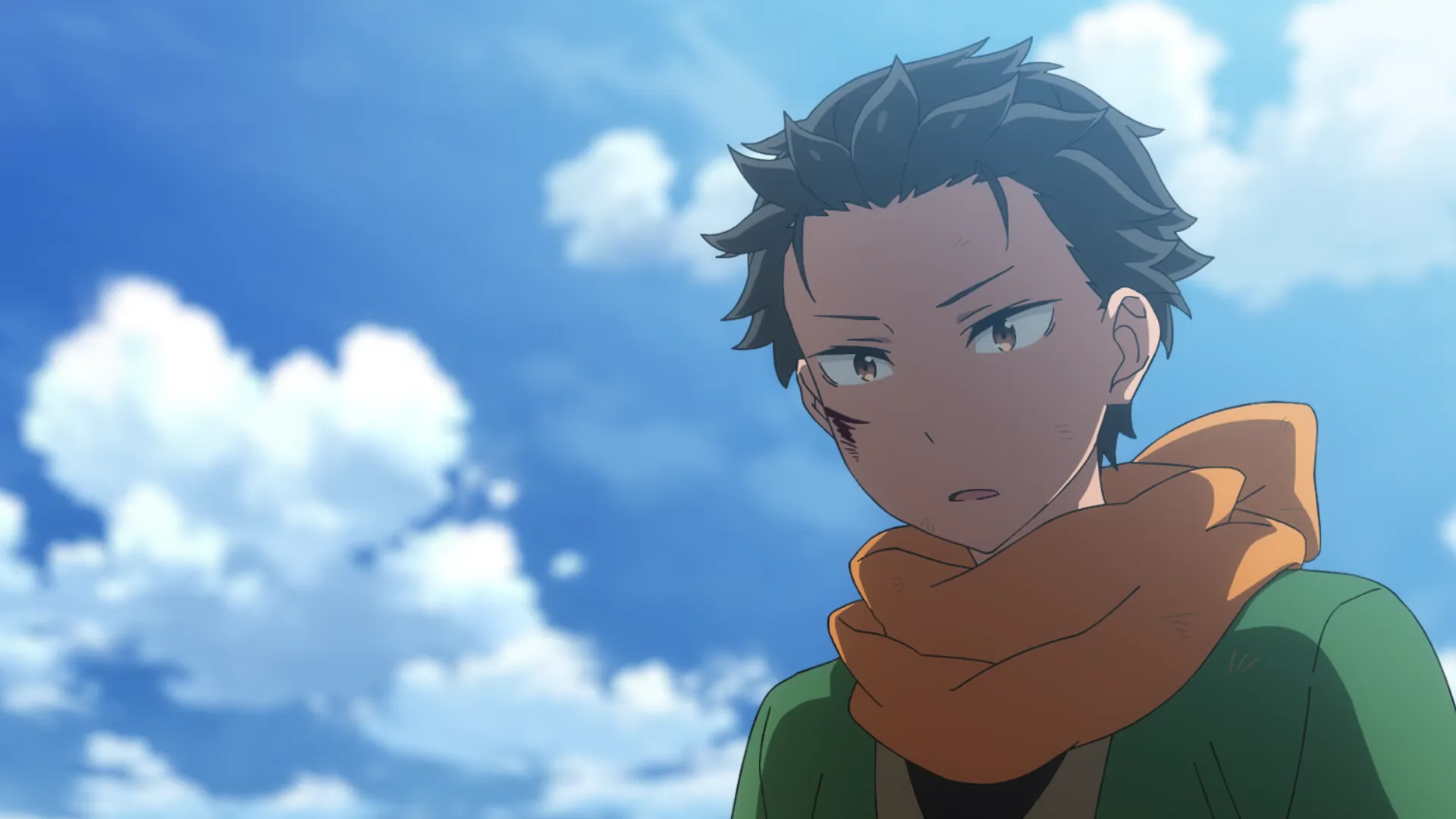 Кадр из аниме «Re:Zero. Жизнь с нуля в альтернативном мире»