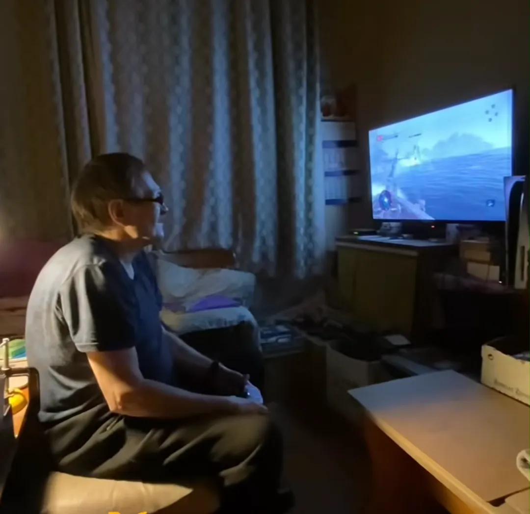 За игрой в Black Flag. Источник: соцсети геймера