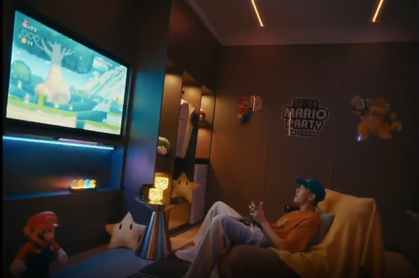 Скриншот из ролика об отеле | Источник: твиттер