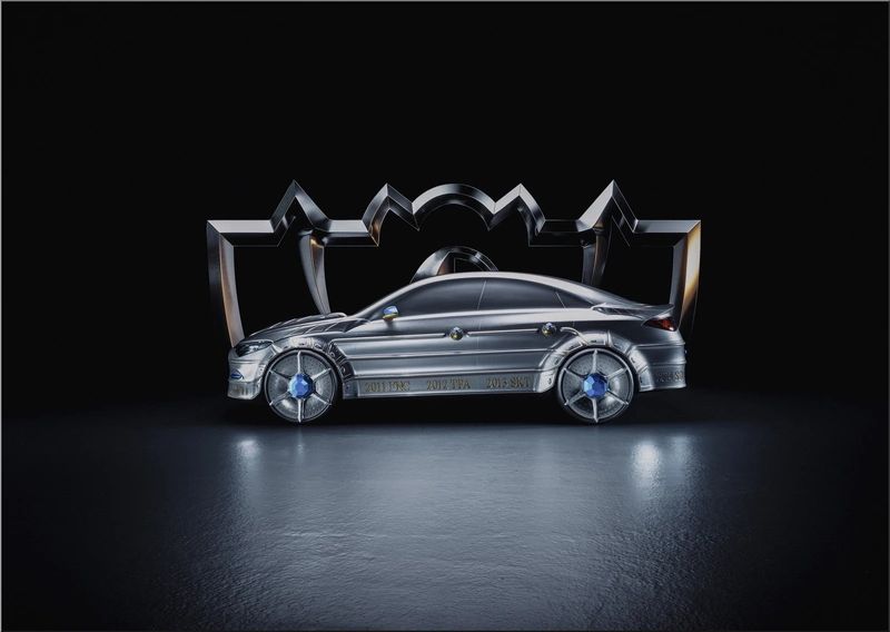 Mercedes-Benz CLA Art Piece. Источник: media.mercedes-benz.com