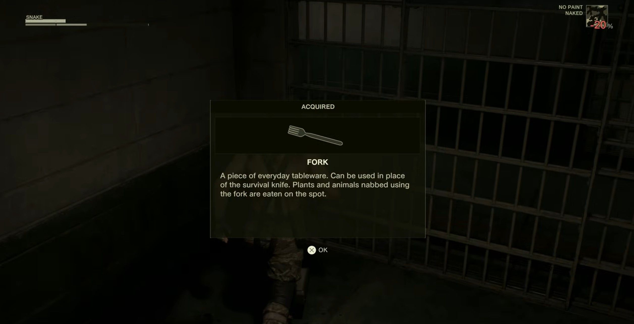 Скриншот из игры Metal Gear Solid Delta: Snake Eater